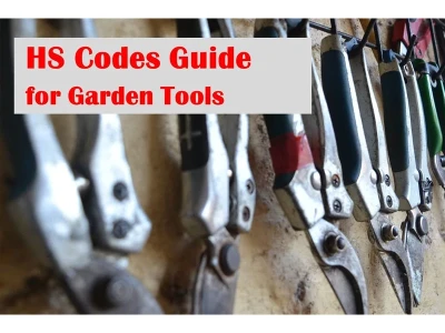 Guide des HS Codes pour les importations et exportations d'outils de jardin