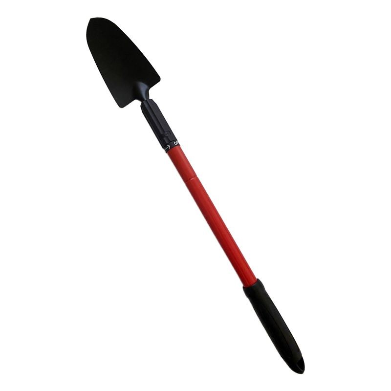 Garden trowel with telescopic handle