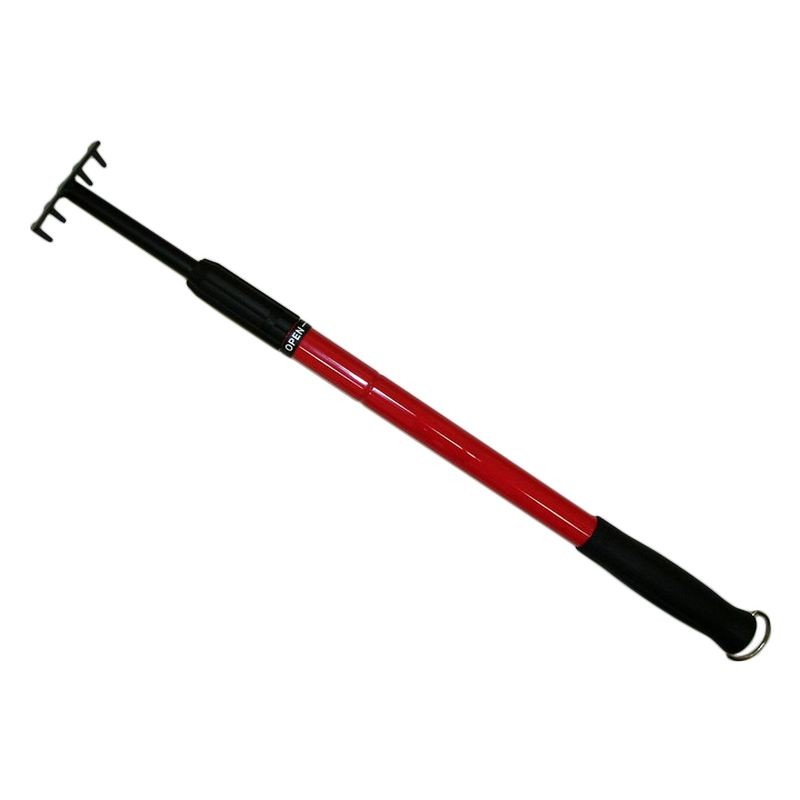 Garden cultivator with telescopic handle