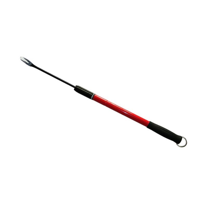 Garden weeder with telescopic handle