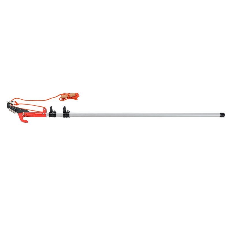 Extendable pole pruner with aluminum die-casting blade holder